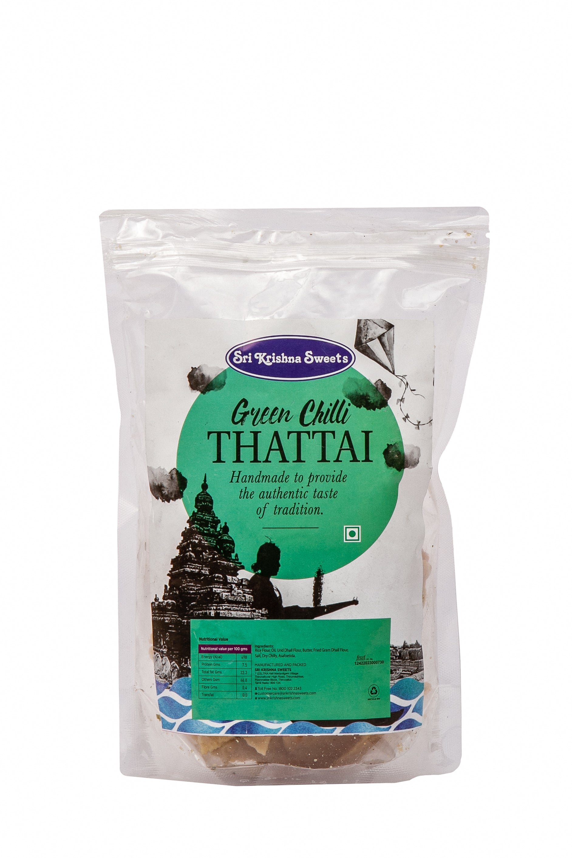 Green Chilli Thattai