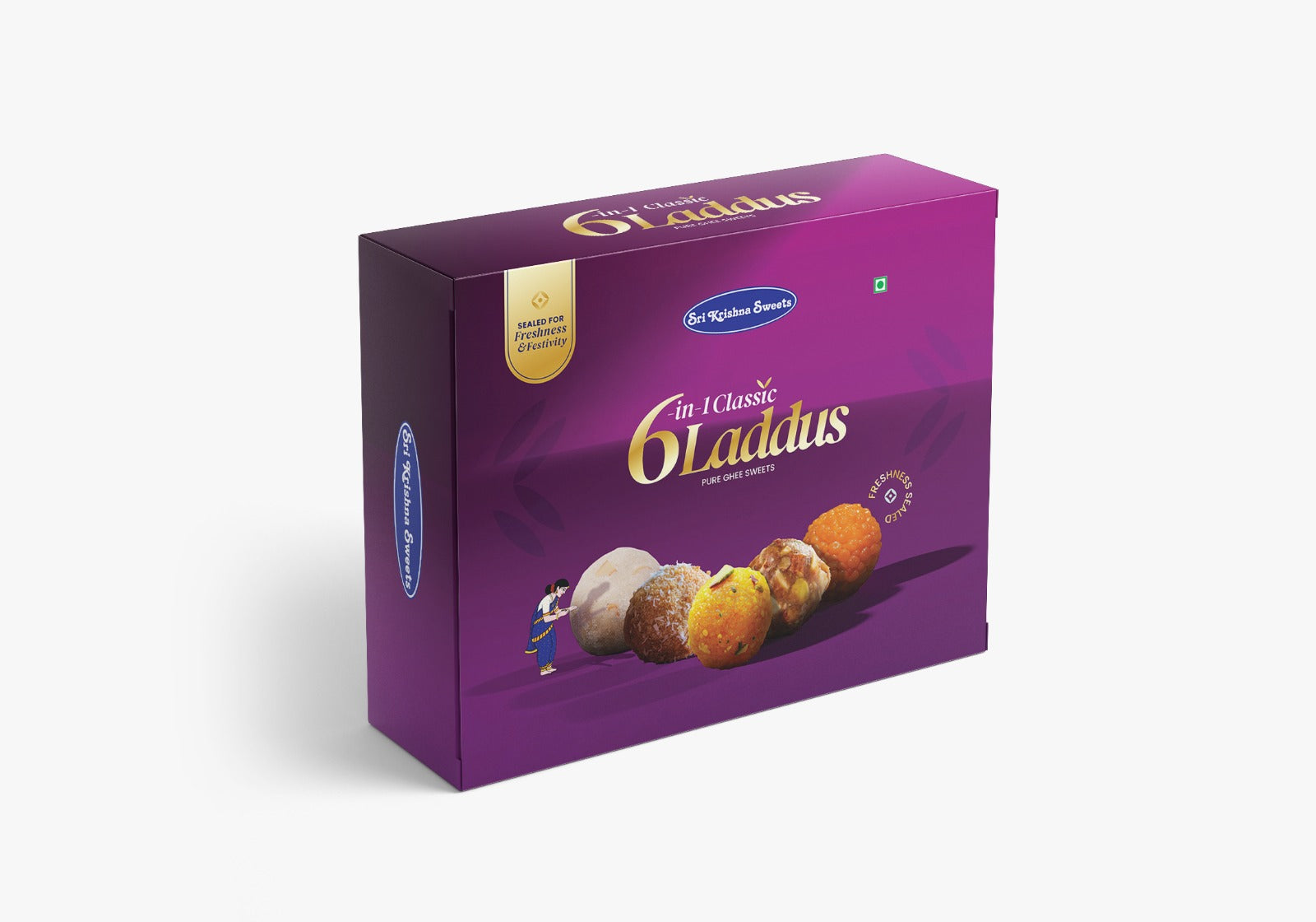 6 in 1 Classic Laddus 250g