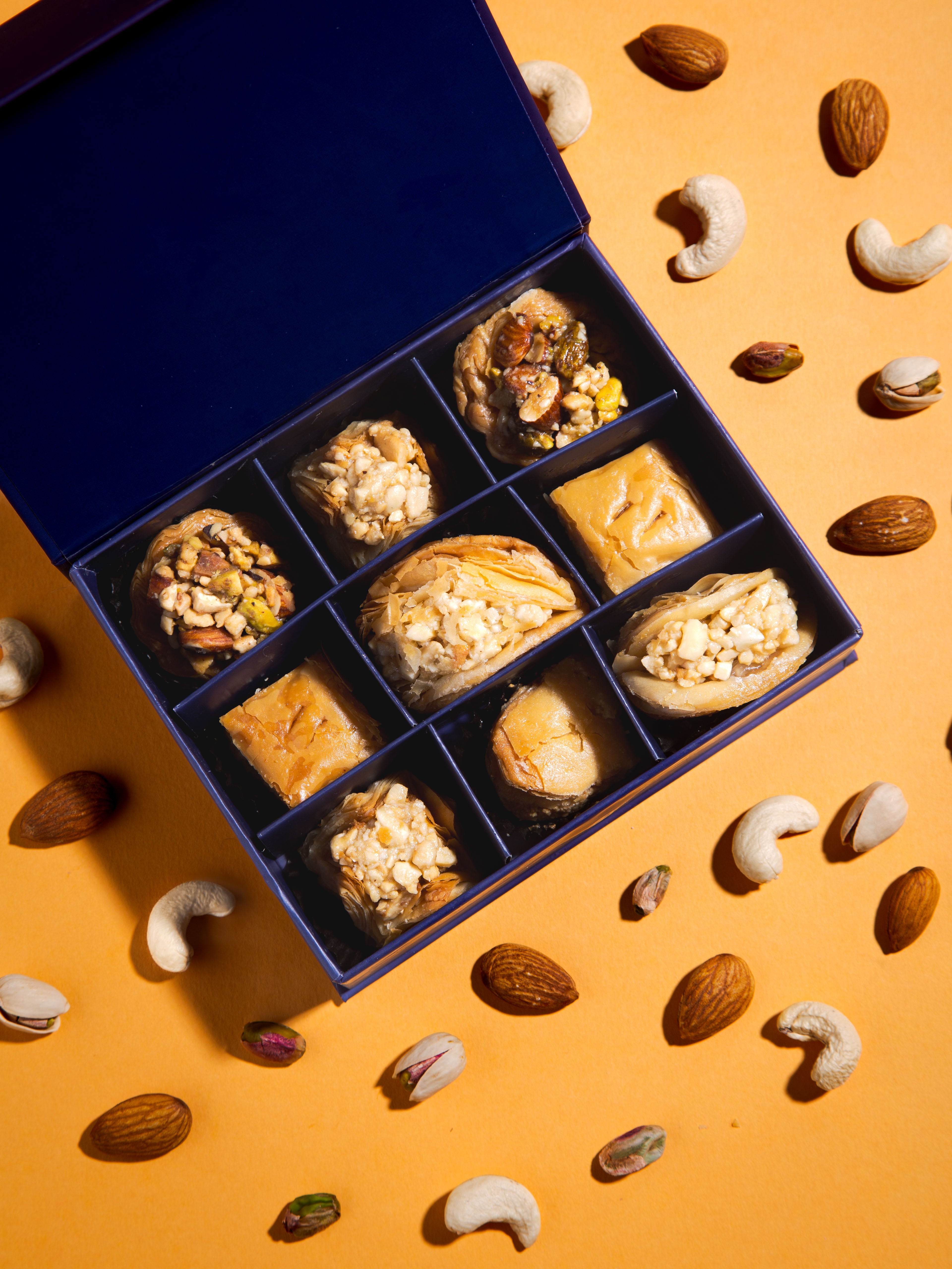 Assorted Baklava (Box of 9)