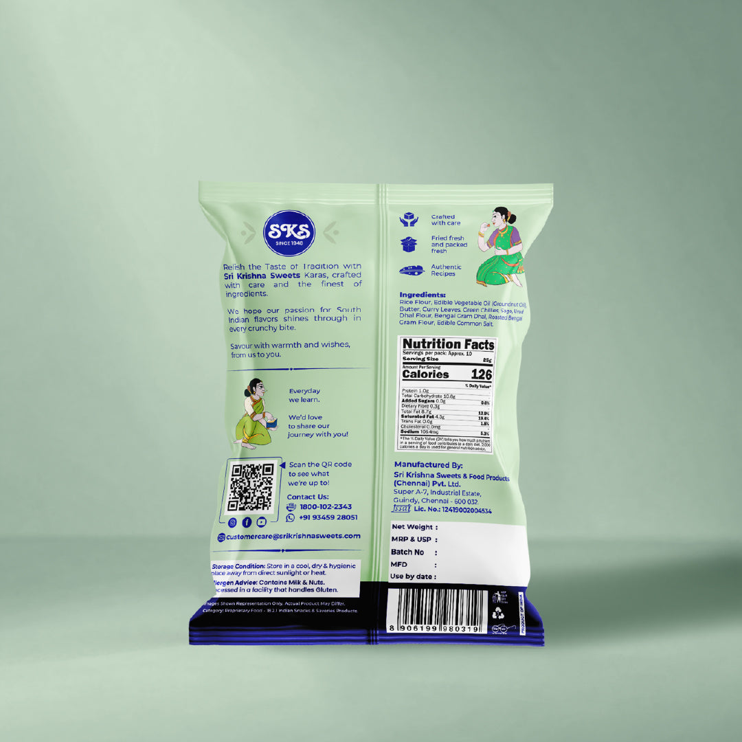 Green Chilli Thattai