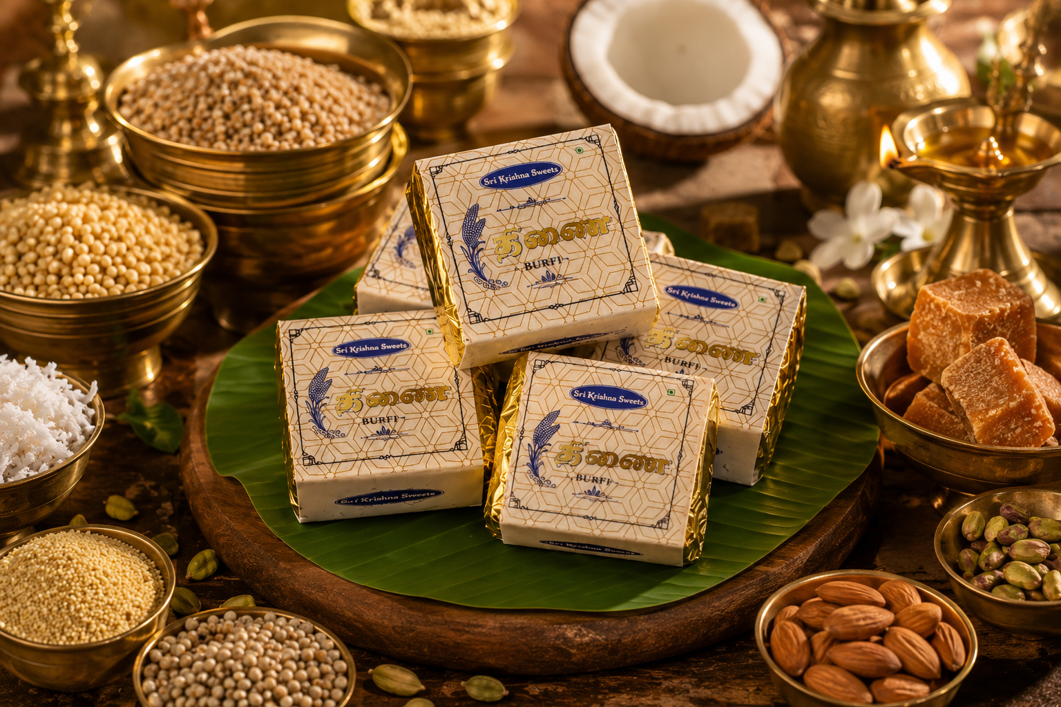 Thinai Burfi (Pack of 5)